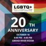 PARTNER EVENT: LGBTQ+ FSA 20th Anniversary Celebration on October 16, 2026